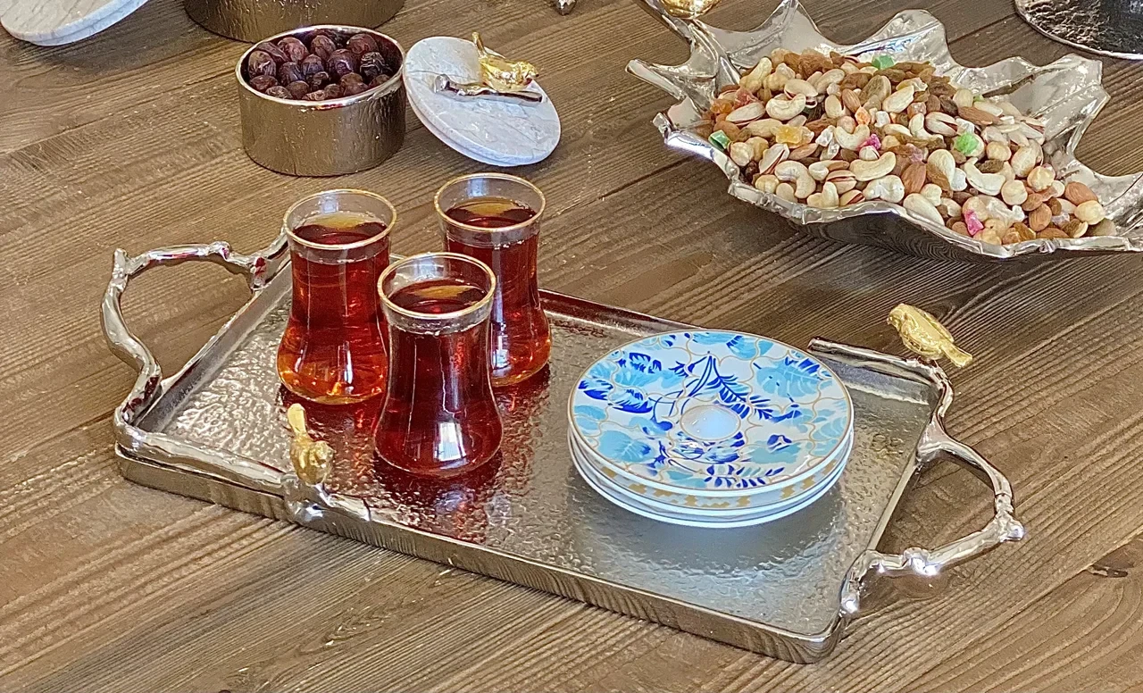 سینی مستطیل گنجشک