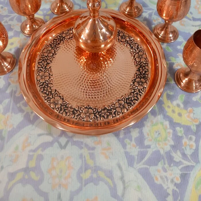 سینی مسی گلبرگ قطر 32 رنگ ثابت ارسال رایگان