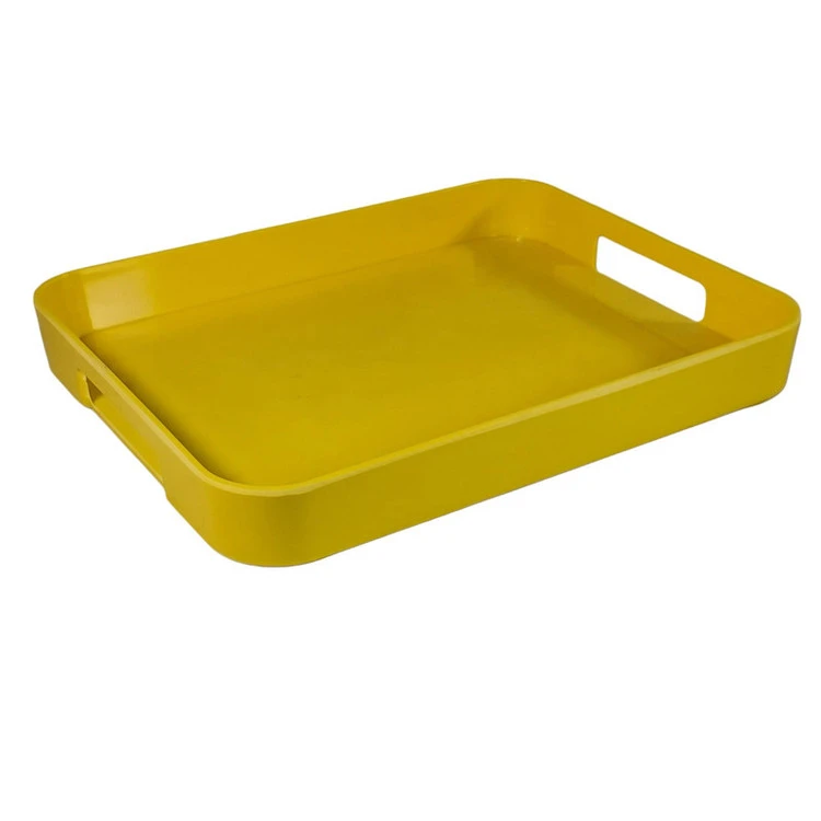 سینی ملامین دسته دار کد 912 سایز 26×33 سانتی متر