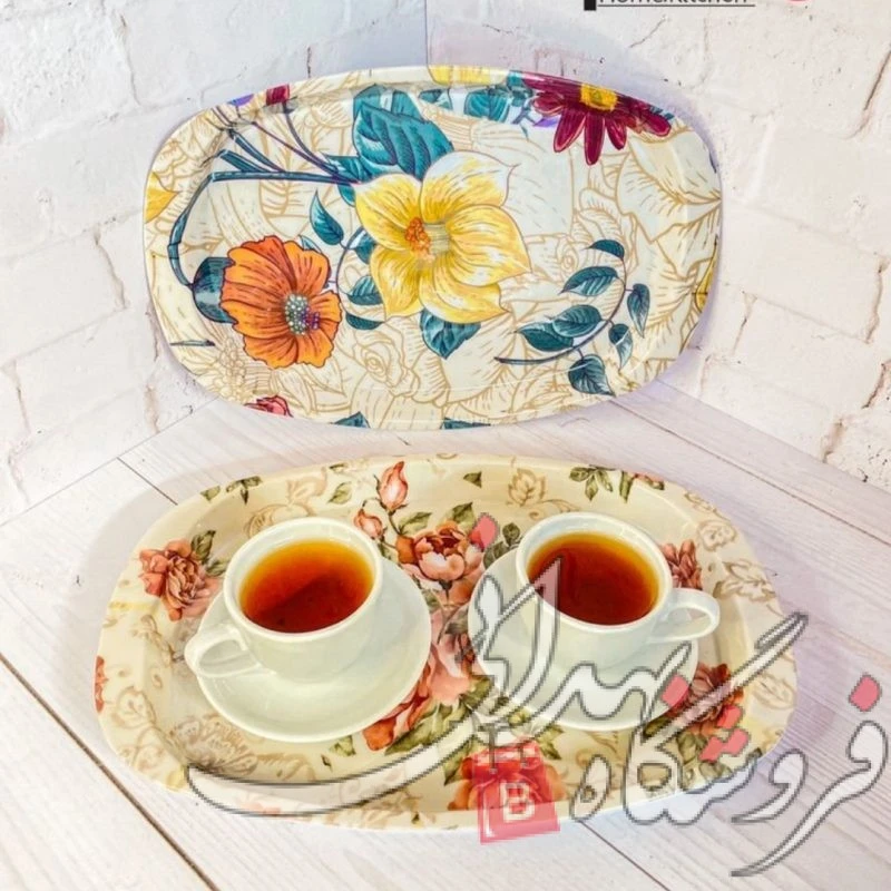 سینی ملامین مستطیلی کد 2