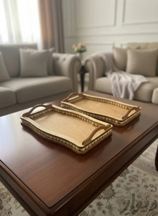 سینی مهره دار دوعددی
