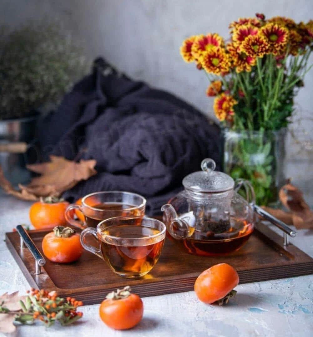 سینی چوبی ایت دسته فلزی مستطیل بزرگ