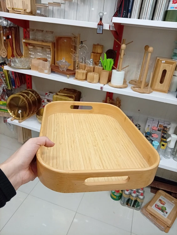 سینی چوبی بامبو سایز بزرگ