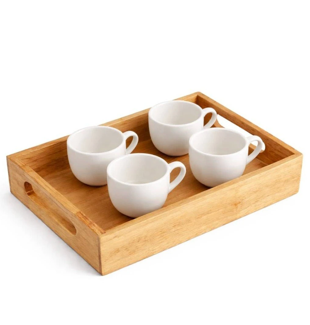 سینی چوبی مستطیلی کامجکتس 24*16