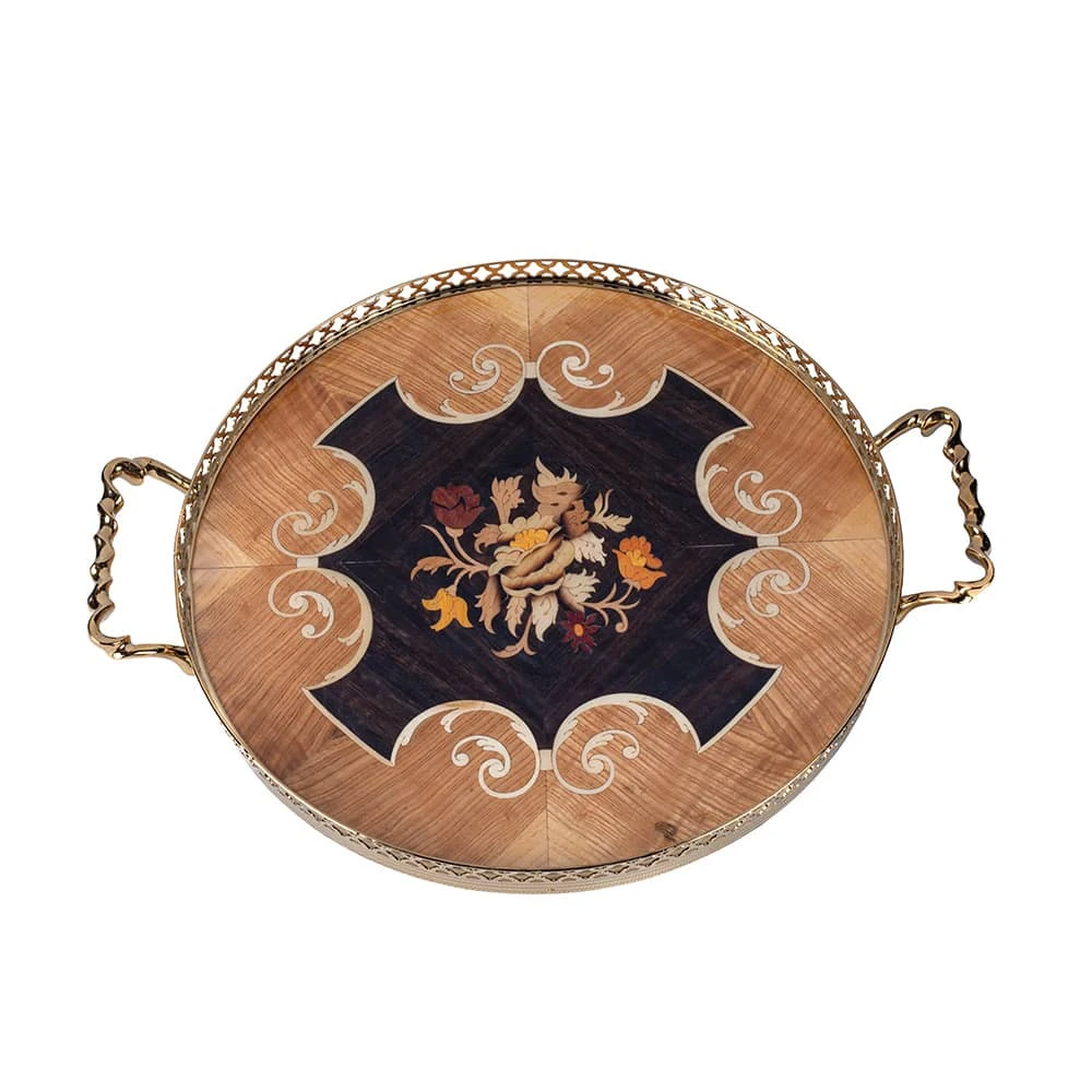 سینی چوبی معرق CZ14