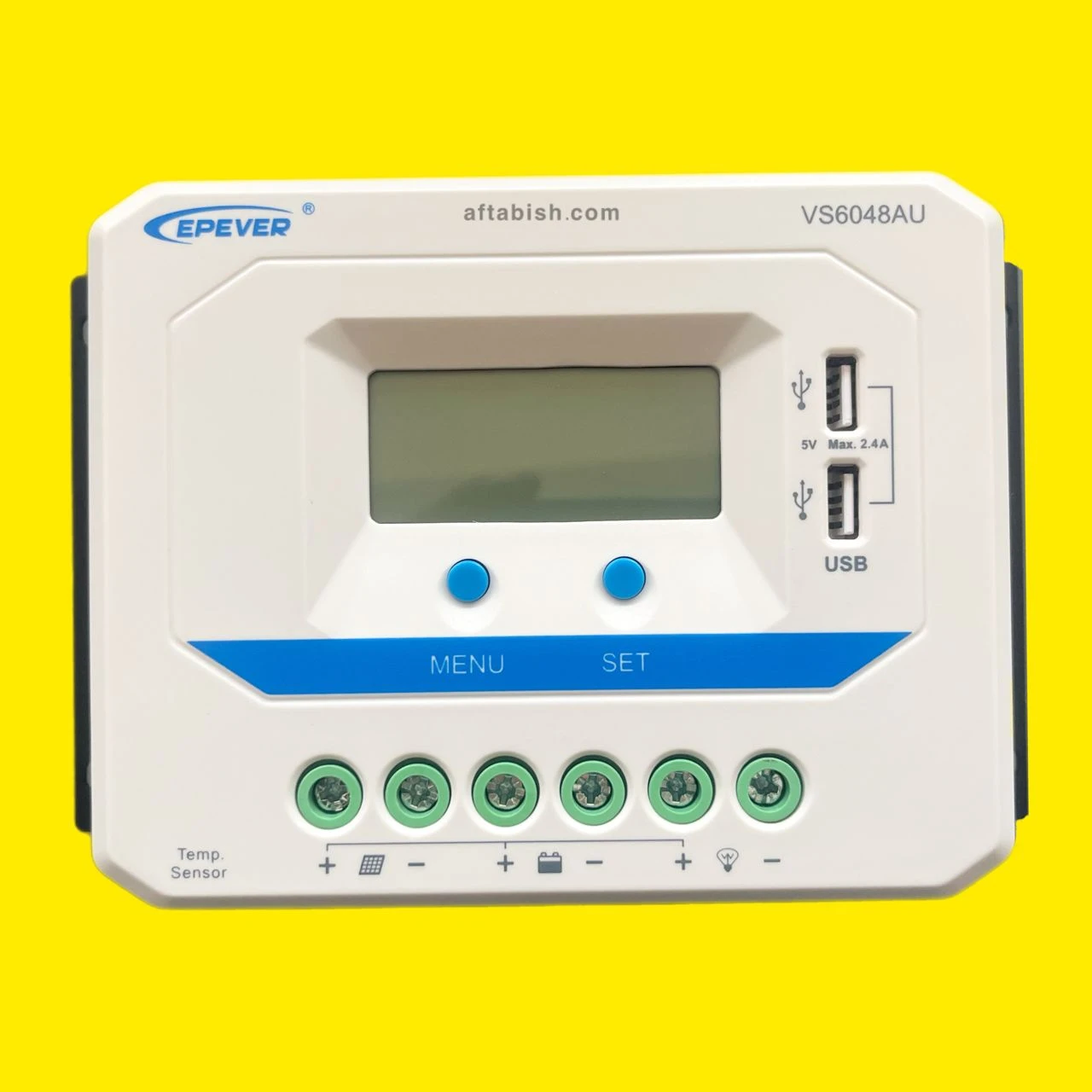 شارژ کنترلر 60A و 48V مدل VS6048AU سری PWM برند EPEVER