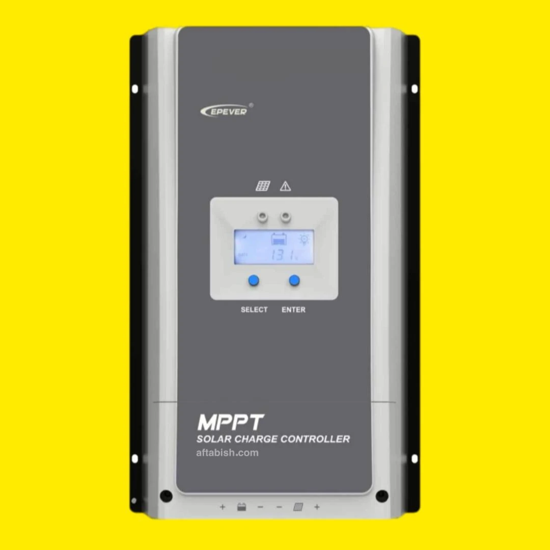 شارژ کنترلر ۶۰ آمپر ۴۸ ولت MPPT مدل Tracer6420AN برند EPEVER