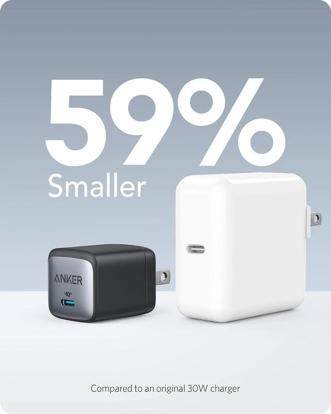 شارژر 30w اورجینال Anker