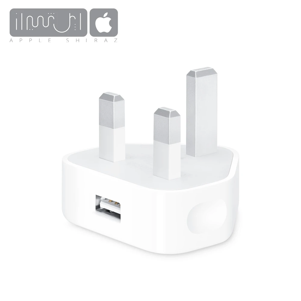 شارژر 5 وات اپل مدل USB-A 5W power Adapter