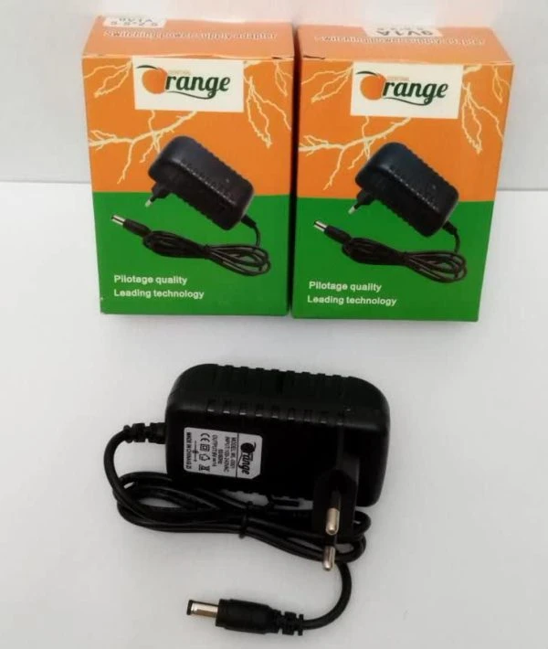 شارژر ORANGE مدل WL‑0901 | آداپتور دیواری 9V 1A مناسب مودم و دوربین