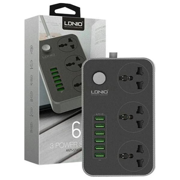 شارژر USB و چندراهی برق الدینیو مدل SC3604