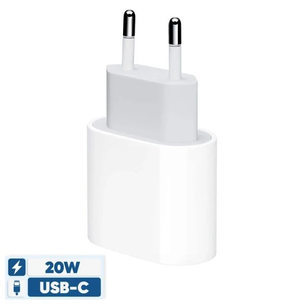 شارژر اصلی اپل مدل 20W USB-C +استوک