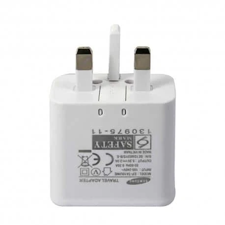 شارژر اصلی سامسونگ سه پین فست شارژ Samsung fast Charger