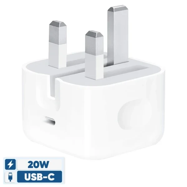 شارژر اپل 20 وات (اصل) B/A ا Apple 20W Power Adapter Orginal B/A