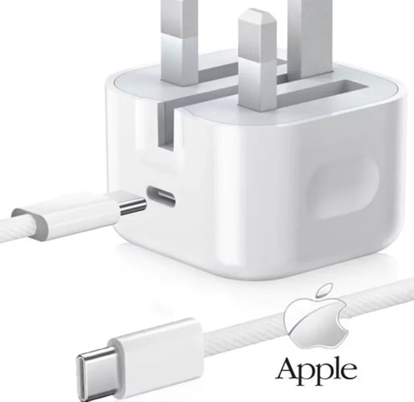 شارژر اپل iPhone 15 Pro ۲۰ وات سه پین با کابل