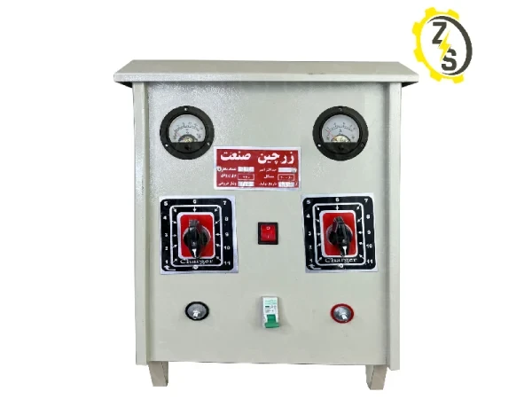 شارژر باتری 8 عددی تمام مس زرچین صنعت