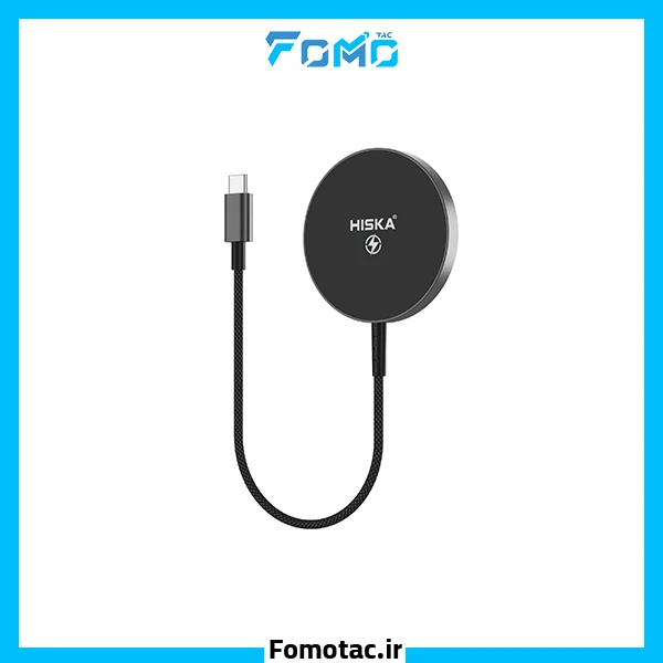 شارژر بی سیم برند هیسکا مدل HR-08