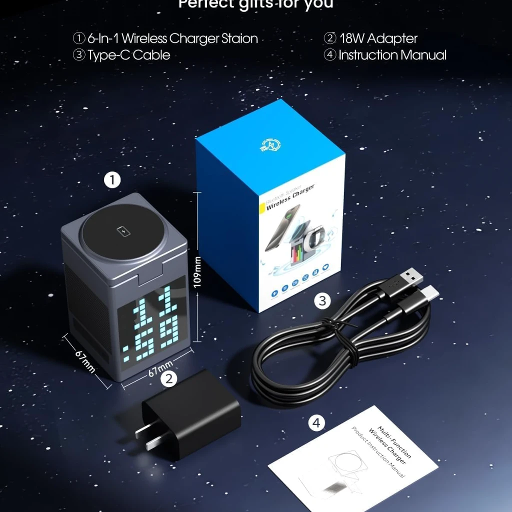 شارژر بی سیم فست شارژ PixelCharge مدل s5