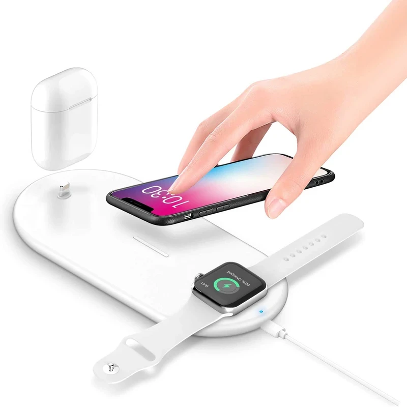شارژر بی سیم مدل Fast S8 3-in-1 | آمازونیکس