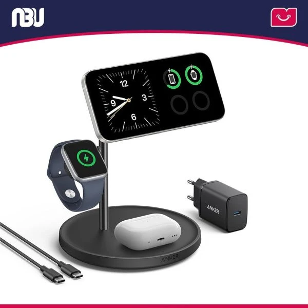 شارژر بی سیم چند کاره انکر مدل B25M3311