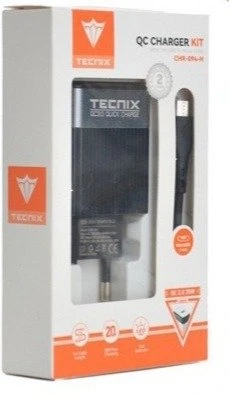 شارژر دیواری 20 وات + کابل اندروید تکنیکس (TECNIX) مدل CHR-094-M
