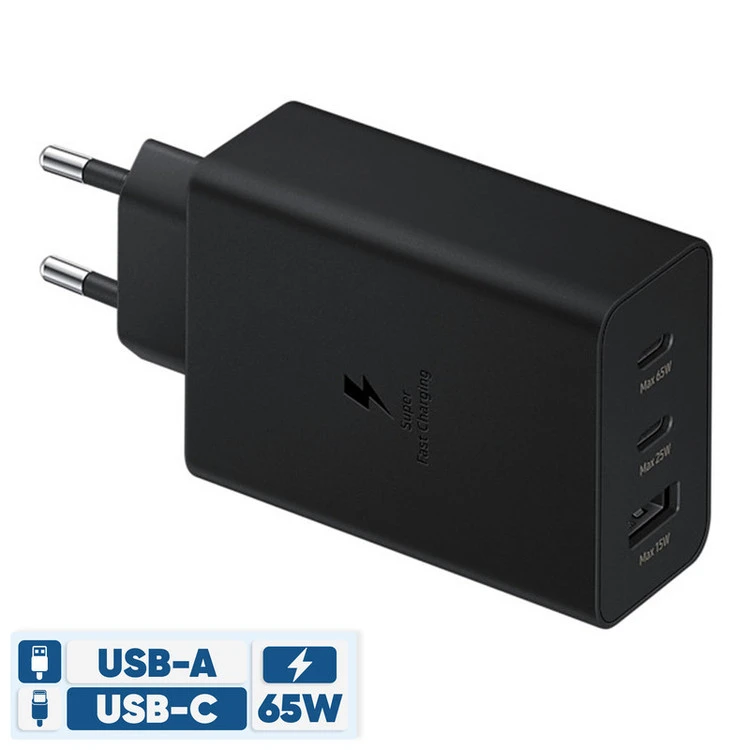 شارژر دیواری 65 وات سامسونگ مدل EP-T6530
