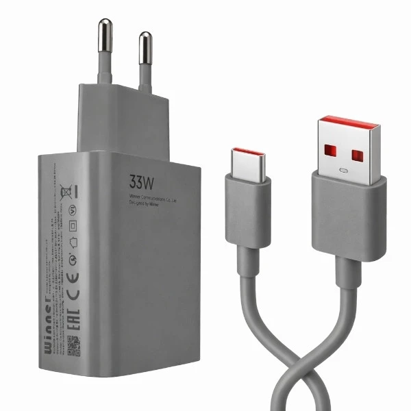 شارژر دیواری 67 وات وینر مدل Note 11 Pro به همراه کابل USB-C