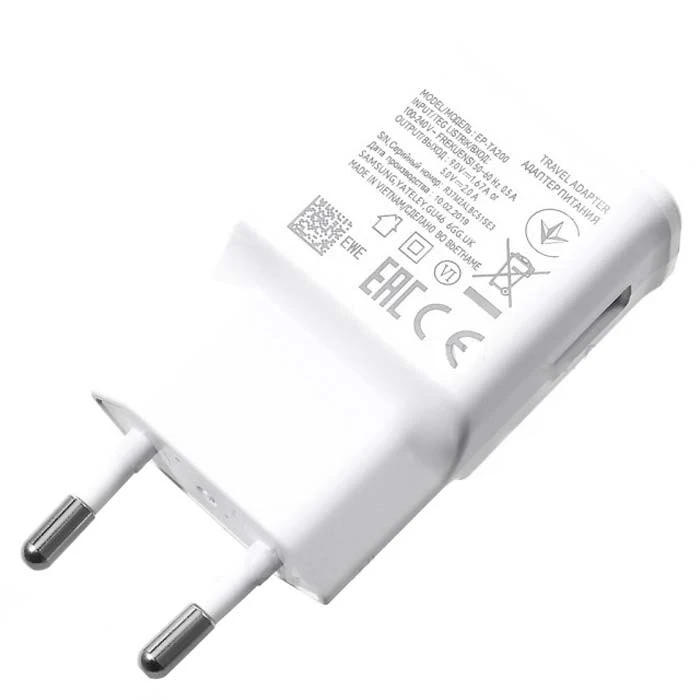 شارژر دیواری سامسونگ مدل EP-TA200 فست شارژ