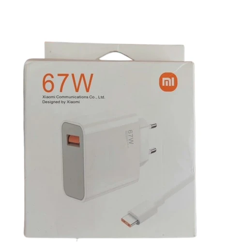 شارژر دیواری شیائومی 67 وات به همراه کابل
