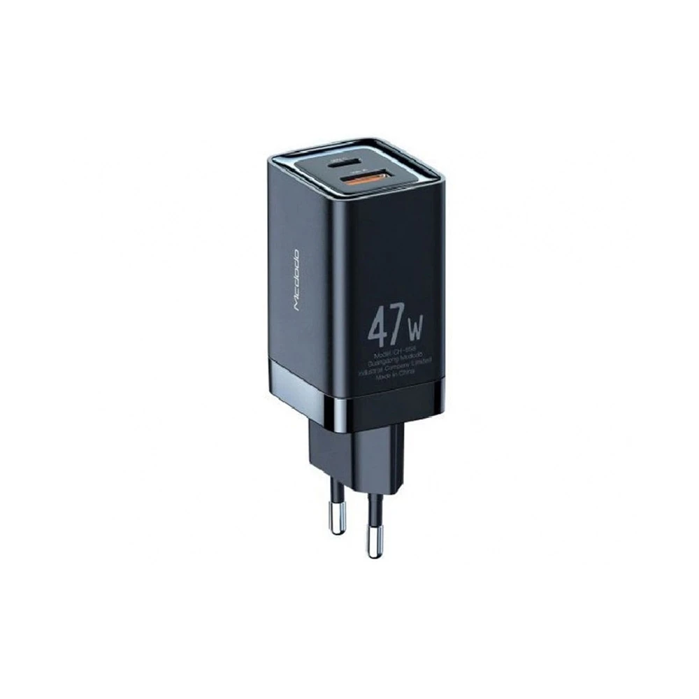 شارژر دیواری مینی فست شارژ مک‌دودو CH-8581 با توان 47W