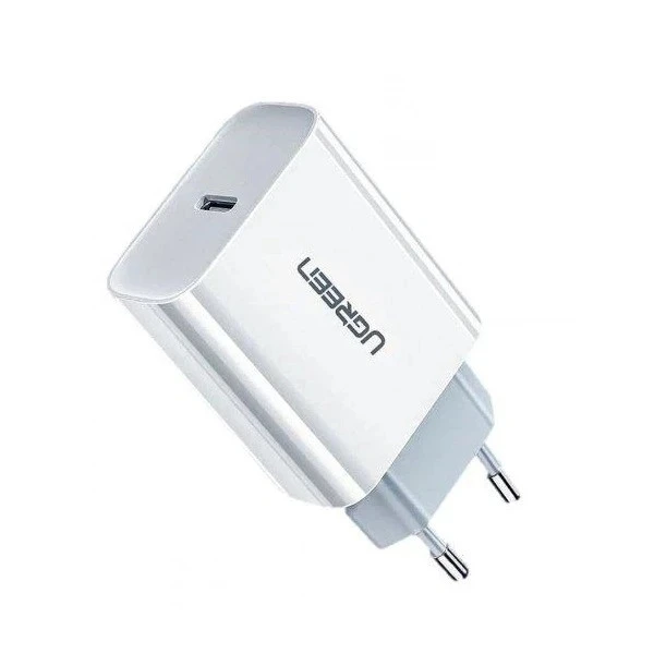 شارژر دیواری ۲۰ وات با پورت USB-C PD یوگرین با بیمه سامان مدل 50698