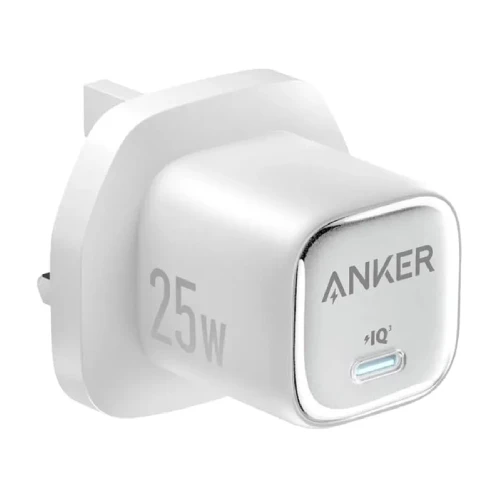 شارژر دیواری ۳ پین انکر ۲۵ وات (Anker 25W Type C Compact Charger A2656)