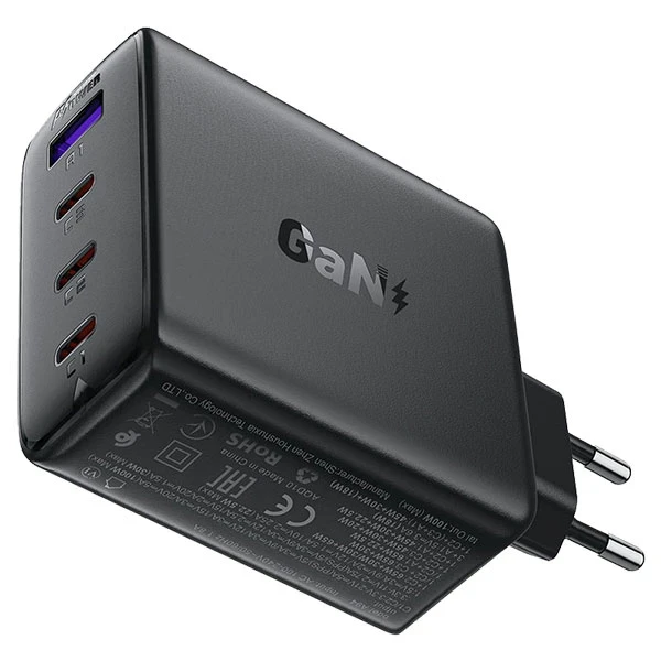 شارژر دیواری100W GaN ایس فست(ACEFAST) _ 4 پورت