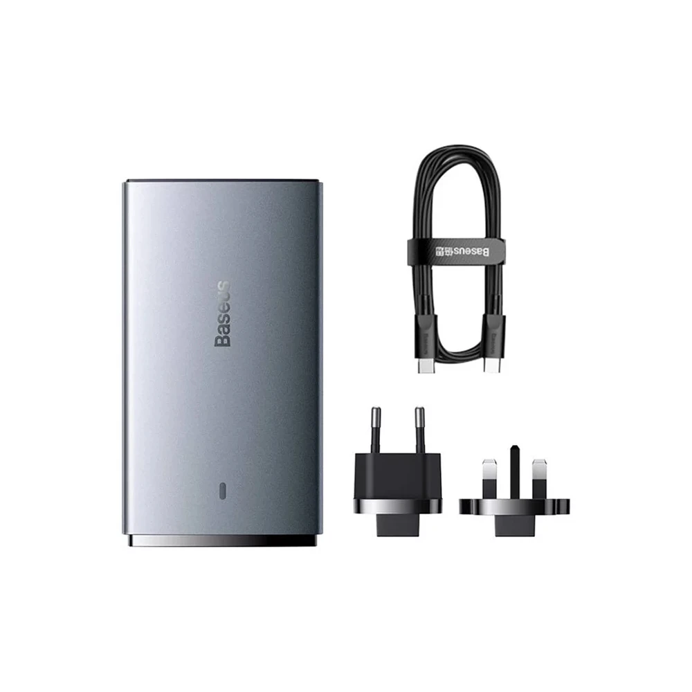 شارژر دیواری2 پورت بیسوس مدل Baseus Wall Charger GaN5 Pro CCGP150113 با توان 65W