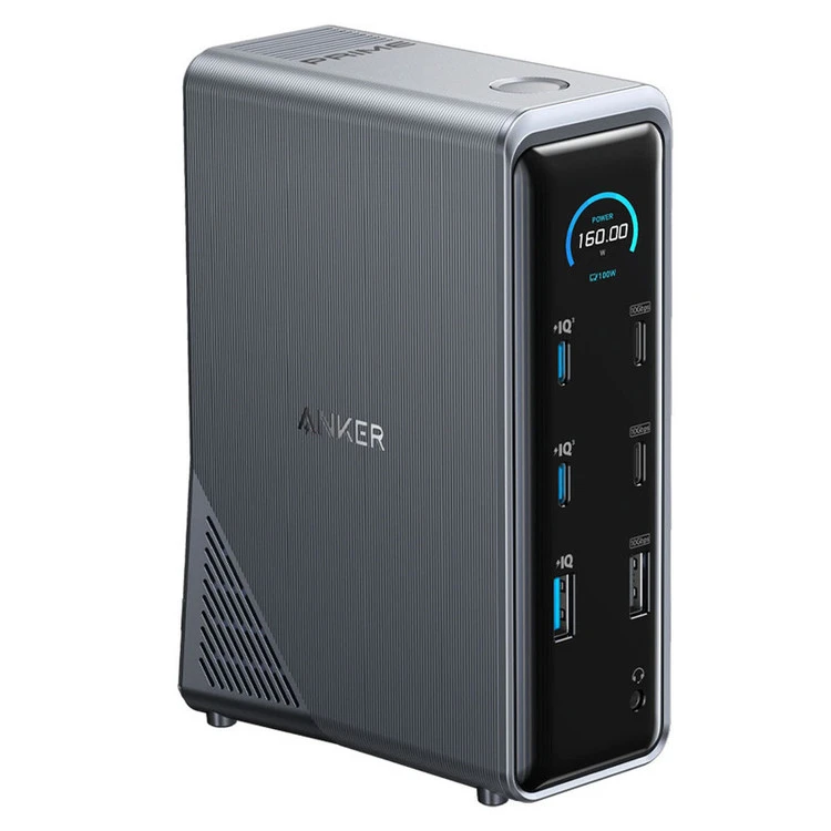شارژر رومیزی 160وات 14 پورت انکر مدل Prime Docking Station A83B6
