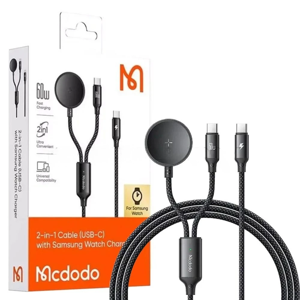 شارژر ساعت هوشمند مکدودو مدل Mcdodo CA-4210 به همراه کابل شارژ Type-C
