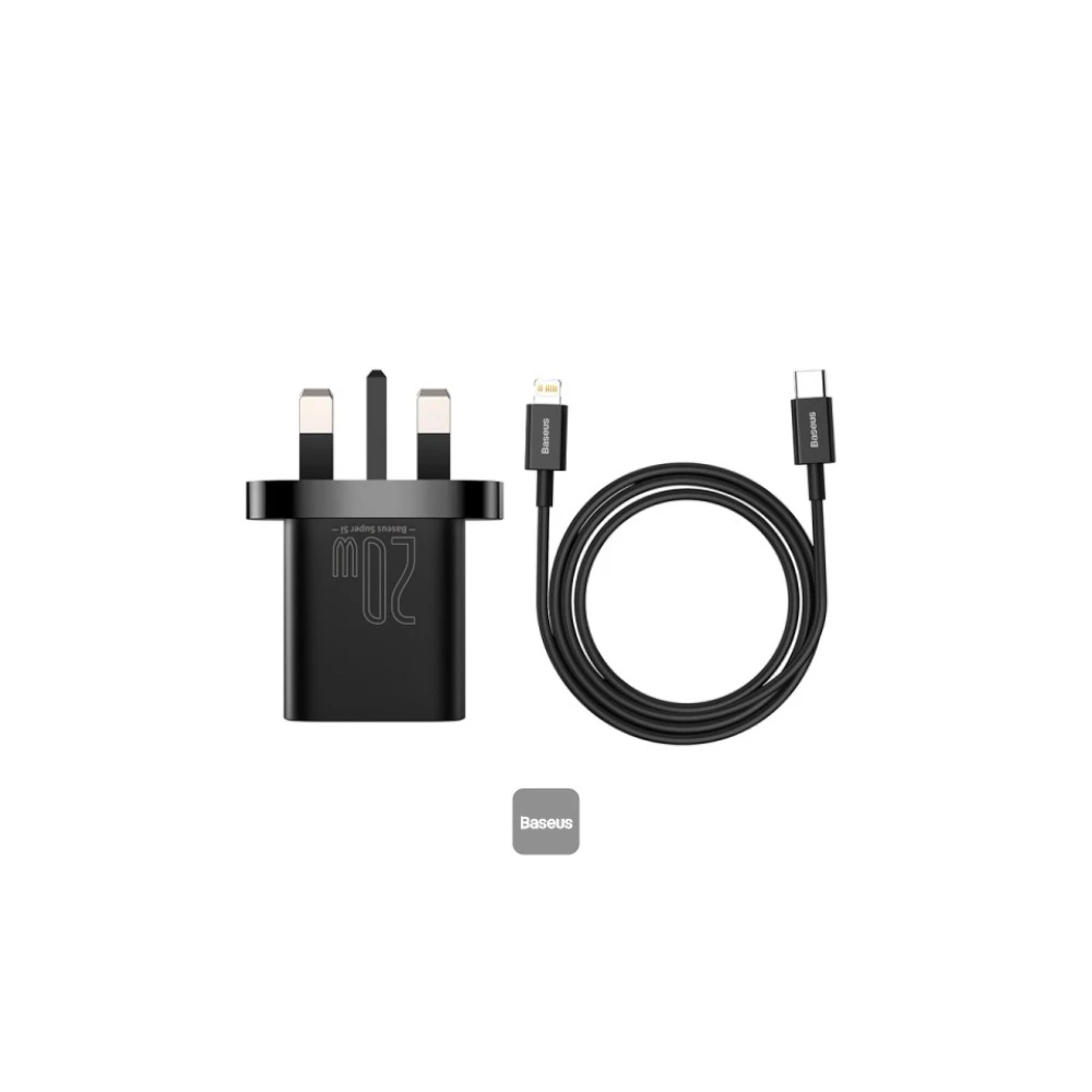 شارژر فست شارژ بیسوس Baseus Super Si 1C Fast Wall Charger TZCCSUP-K توان 20 وات