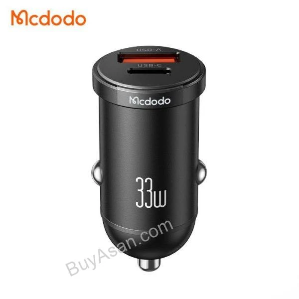 شارژر فندکی 2 پورت 33 وات مک‌دودو مدل CC-2320