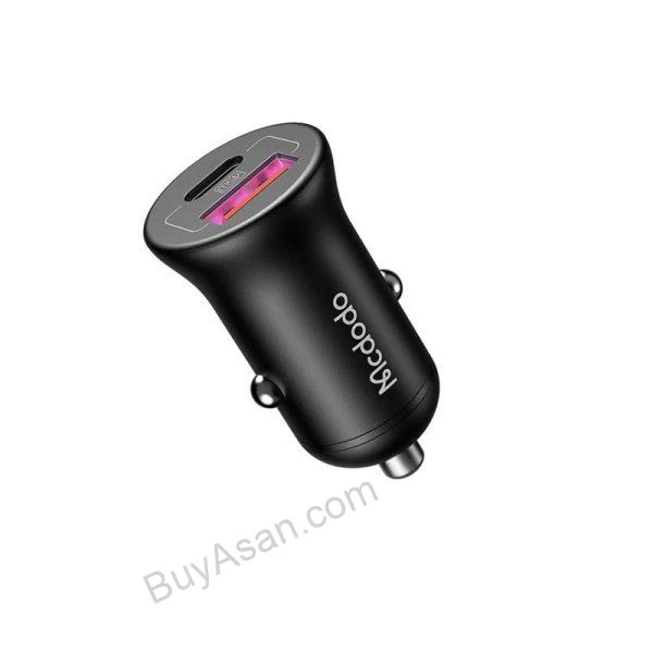 شارژر فندکی 2 پورت 45 وات مک‌دودو مدل CC-2680