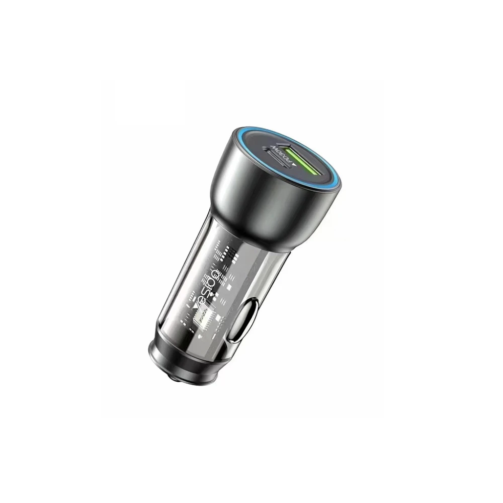 شارژر فندکی 2 پورت یسیدو مدل YESIDO Y49 با توان 48W