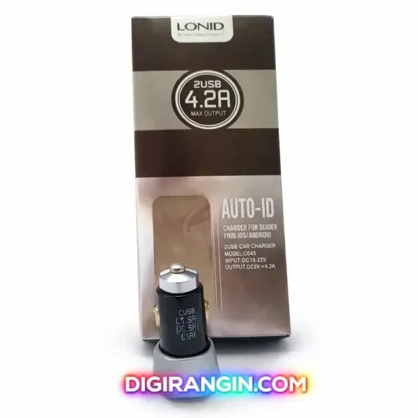 شارژر فندکی LONID مدل C403
