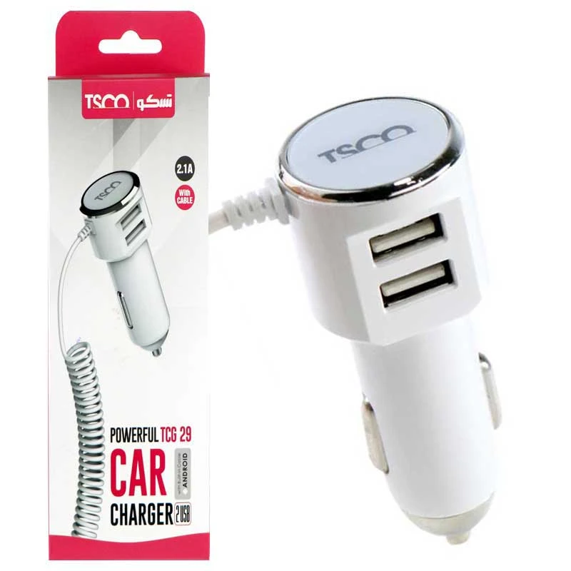 شارژر فندکی TSCO مدل TCG 29