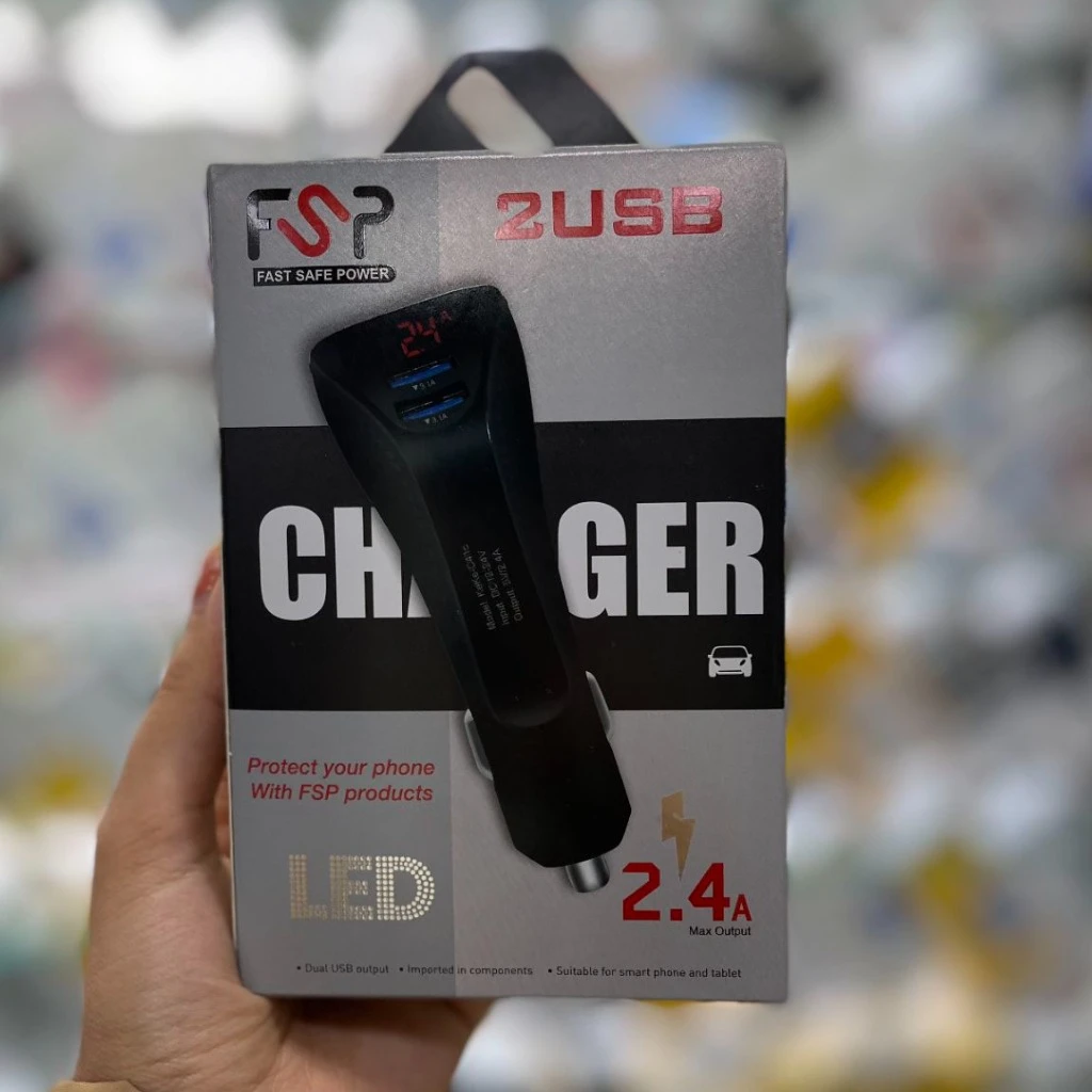 شارژر فندکی ال ای دی  FSP مدلC14c