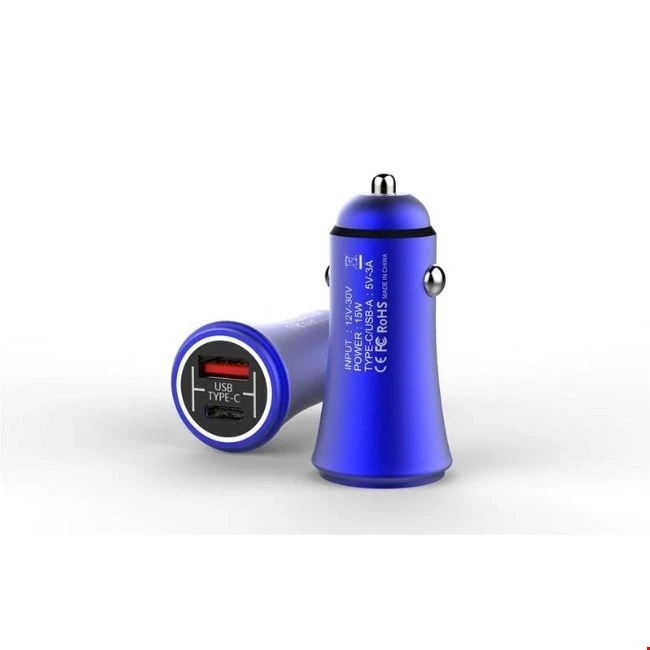 شارژر فندکی تایپ سی مدل RX-605