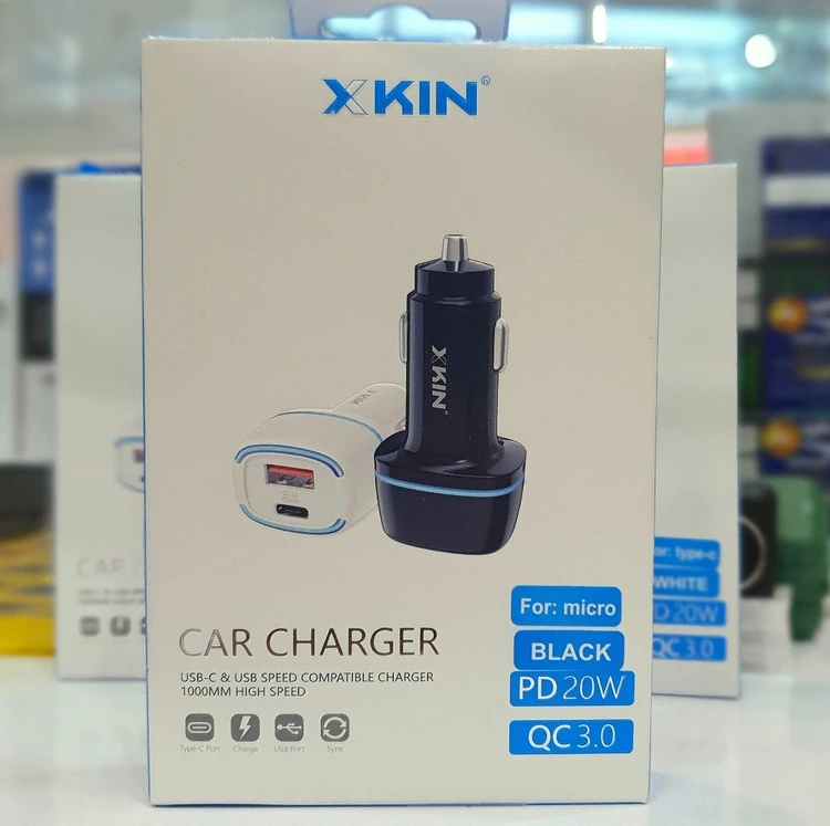 شارژر فندکی سوپر فست Xkin مدل ایکس کین