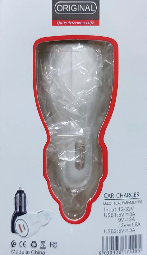 شارژر فندکی فست شارژ TE-348PD 3A QC3.0 PD 18W
