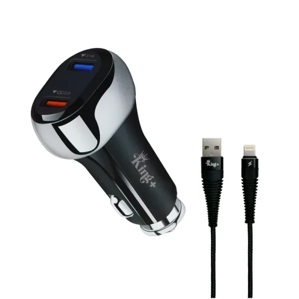 شارژر فندکی کینگ مدل Hk-09