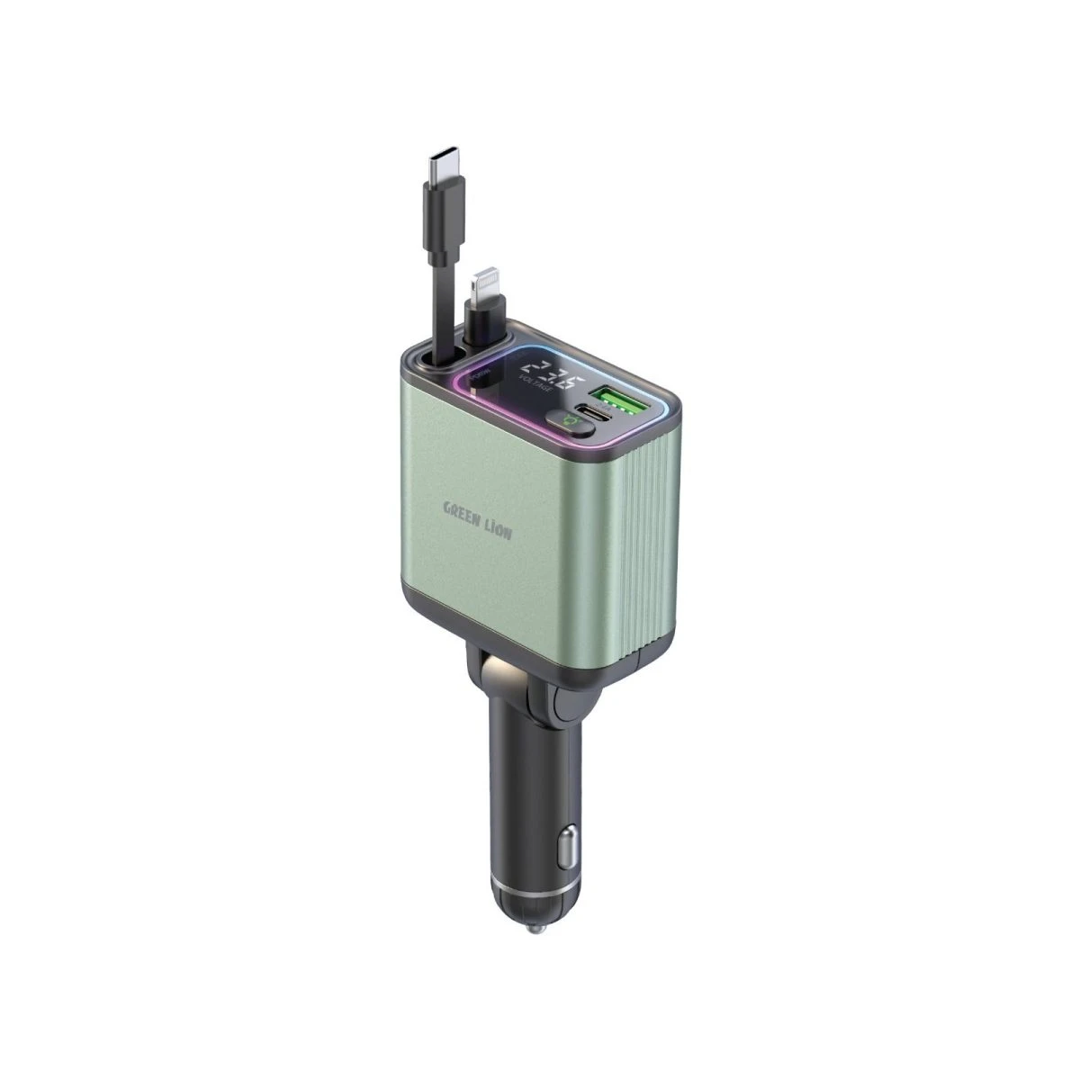 شارژر فندکی گرین لاین مدل 90W Car Charger