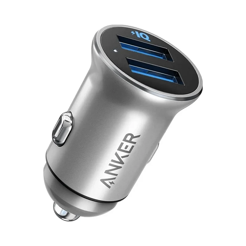 شارژر فندکی ۲۴ واتی ماشین انکر مدل Anker PowerDrive 2 Mini A2727