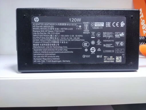 شارژر لپتاپ HP 120W کارکرده استوک